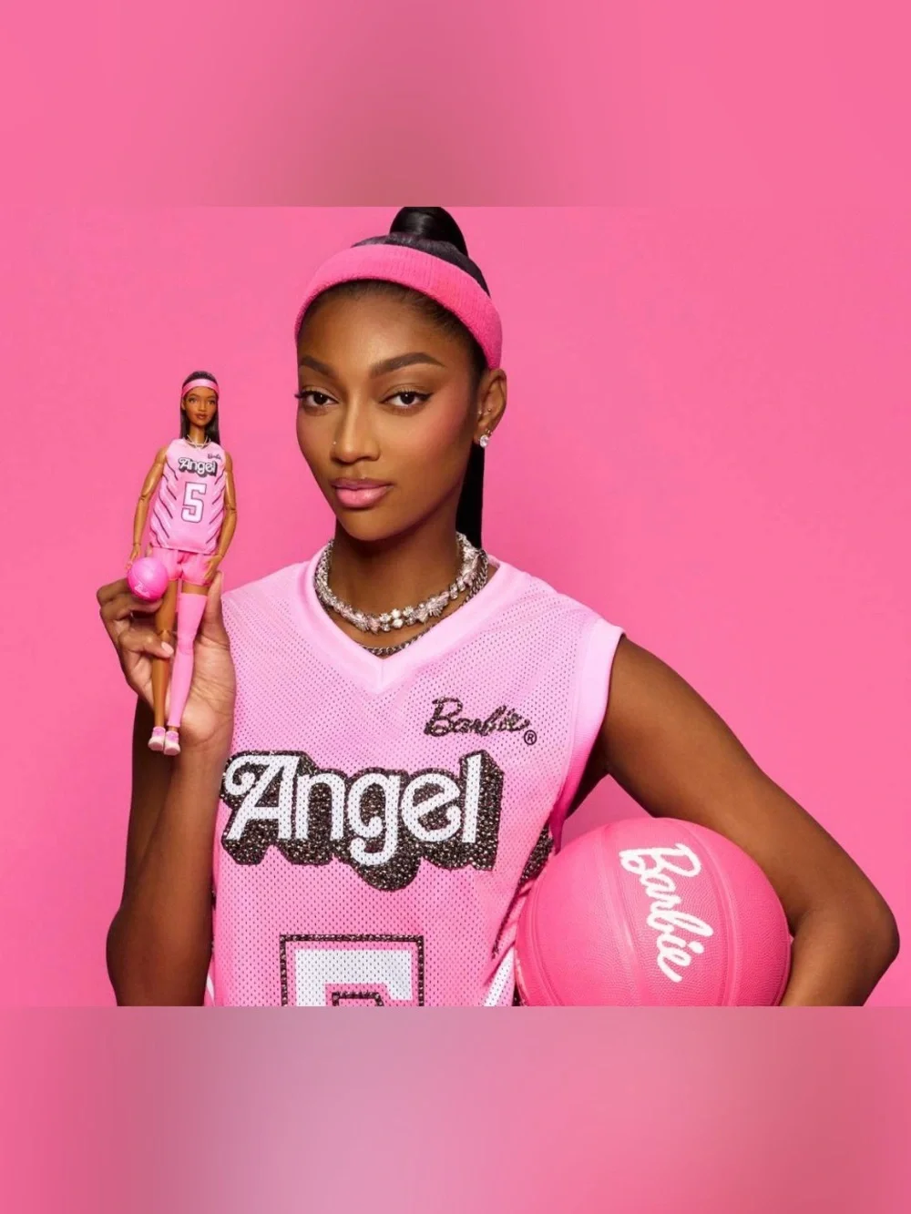 Barbie Signature Role Models Angel Reese Doll NIB